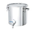 ステンレスバルブ付密閉タンク 10L CTHV-24 日東金属工業