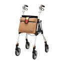 ユーバ産業 スリムフィット歩行車(スタンダード) スタンダード SL-0470(キャメル)(4)