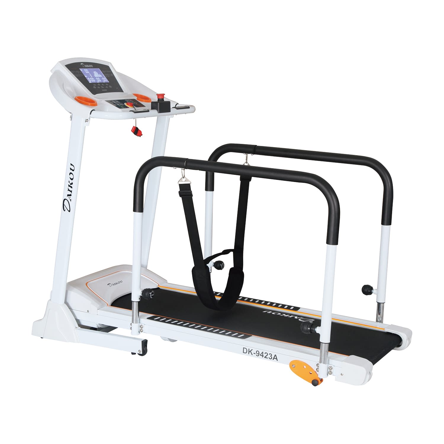 組み立て設置費込み ウォーキングマシン 電動 静音 家庭用 高齢者 低速ウォーカー 手すり付き 補助ベルト付き 速度0.2〜10.0km/h 転倒防止 介護 ...