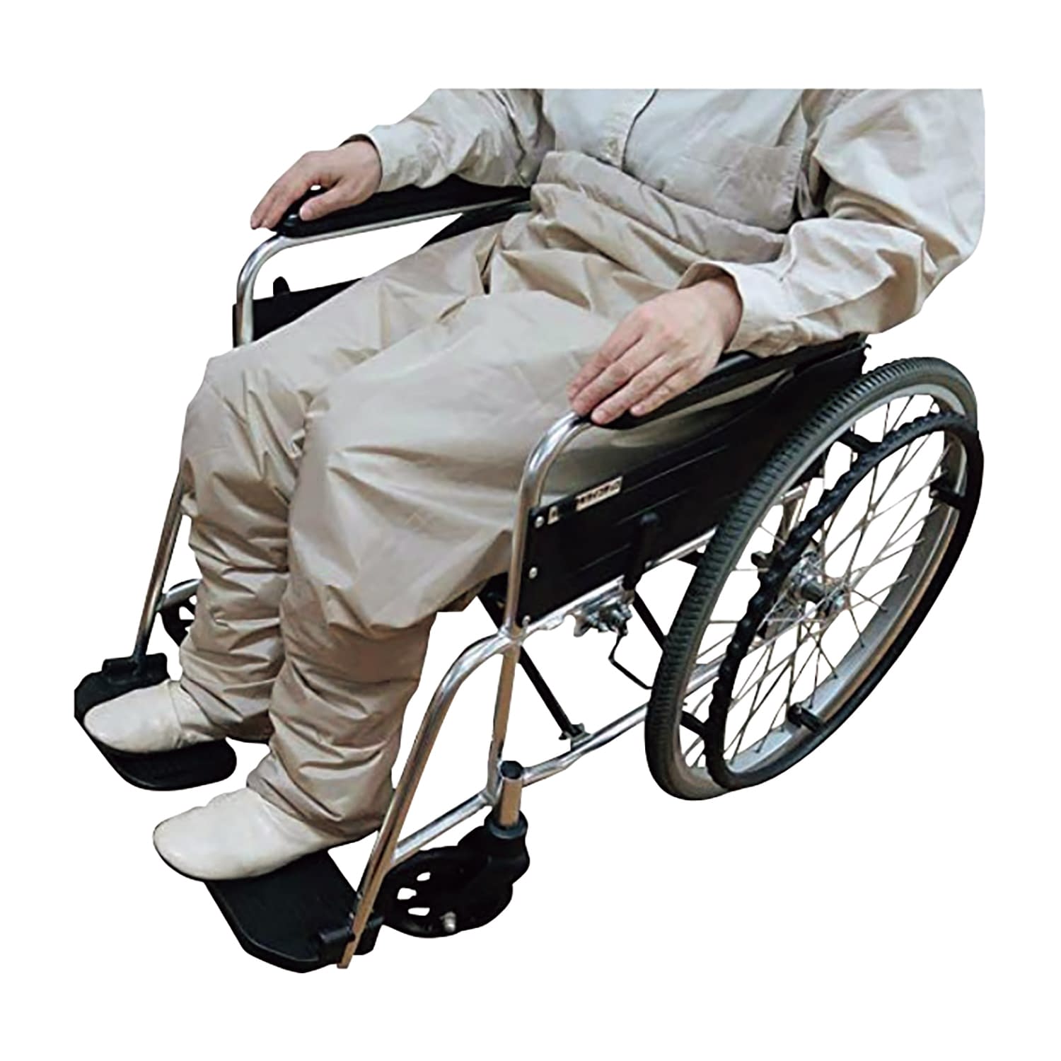 丸田シャツ 暖ロン（ぬくろん）パンツ型ひざ掛け TetoteMT-5301(ブラック)