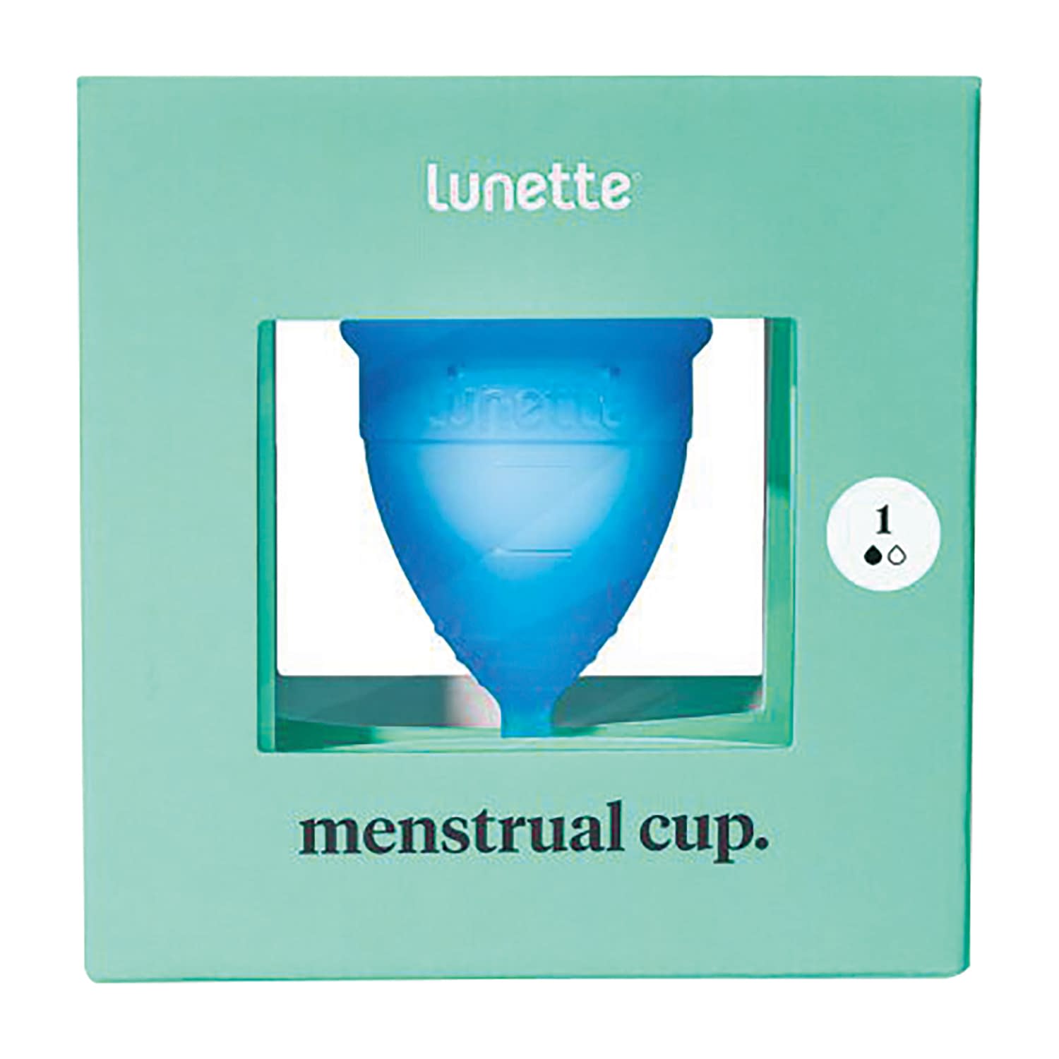 Lunette ルネットカップ（月経カップ） サイズ1 LunetteC1LN217BL1(ショウ)ブルー