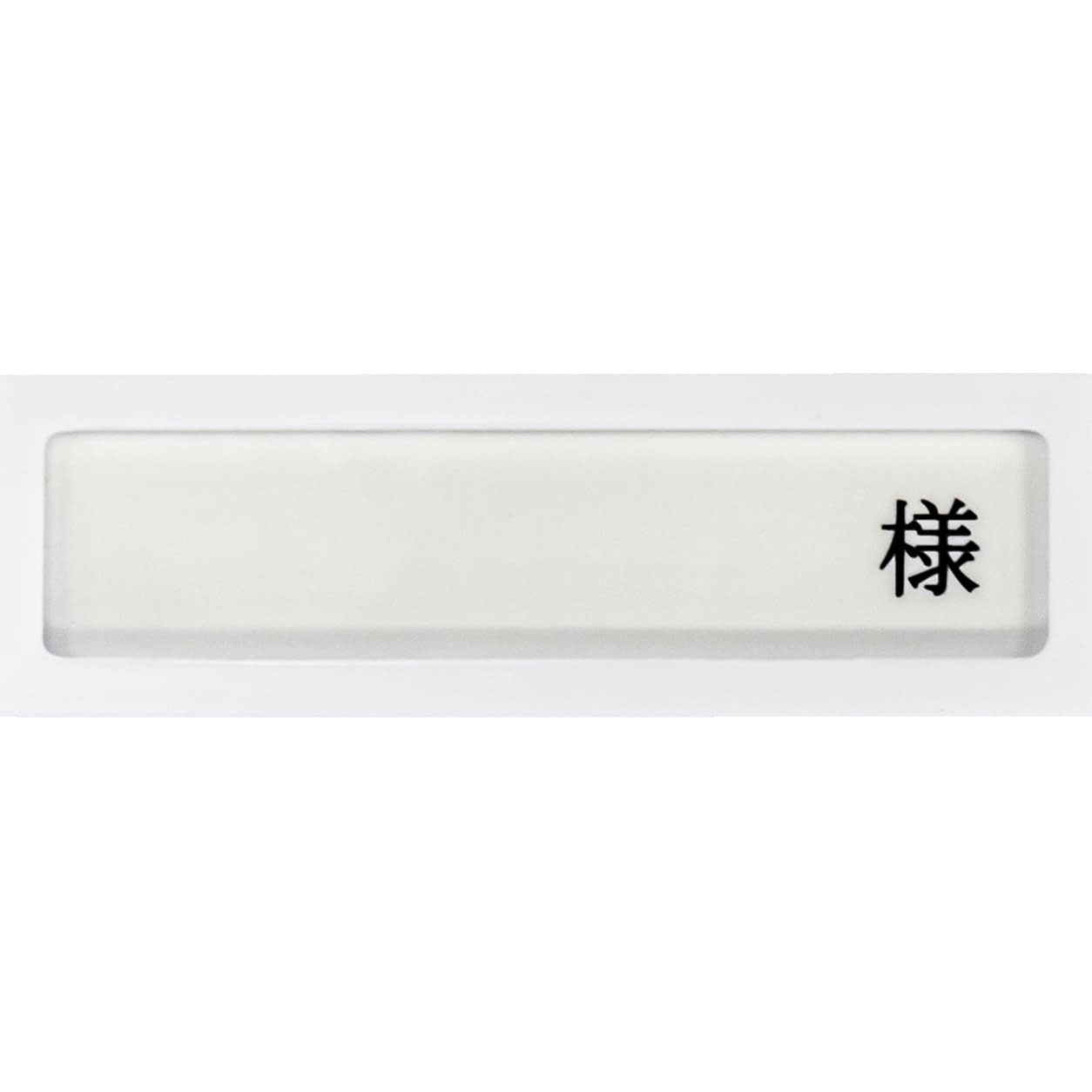 日本医理器材 病室用名札差し（1名用・様付） 横書き用HP-1