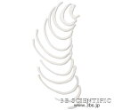 世界基準 3Bサイエンフィティック社肋骨モデル (片側12本) 人体模型(4)