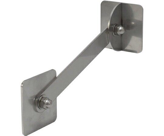 ティーエフサービス ステンレス製　転倒防止可動式金具　小　（正方形タイプ）　壁用　50×50mm　ジョイ..