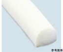 防塵ゴム カマボコ型 7×6mm 白色 4m 1巻 TM-341W-1(4)