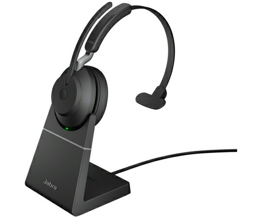 Jabra Evolve2　65　UC　Mono　USB-A　Stand　Black　ヘッドセット 1個 26599-889-989