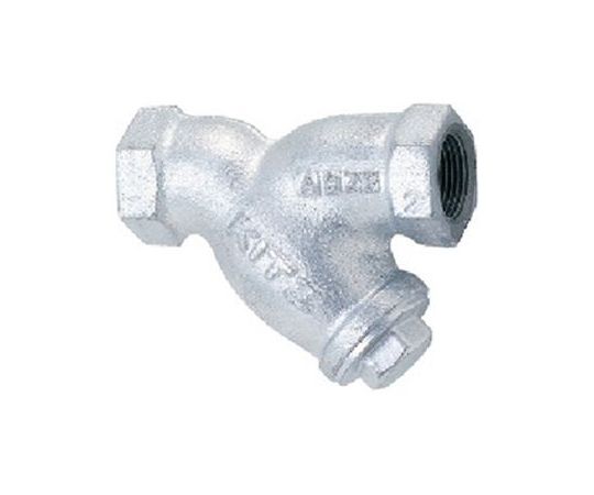 キッツ ダクタイル鉄製Y形ストレーナ（10FDY）　呼び径20mm 1個 10FDY 20A