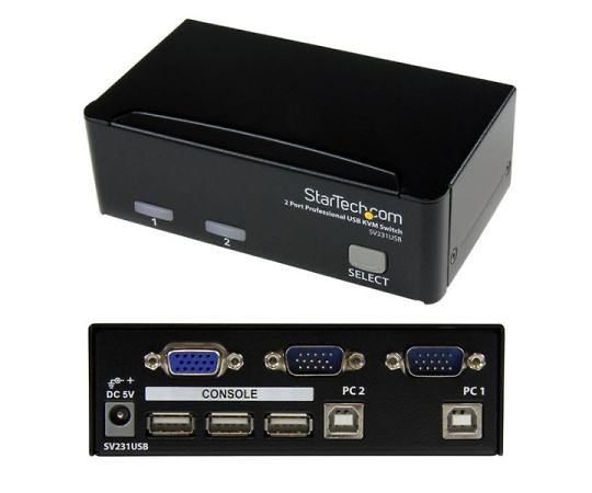 Startech 2ポートUSB接続KVMスイッチ PC