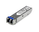 Startech SFP モジュール/MSA対応アンコード/100BASE-LX準拠光トランシーバ/1310nm/DDM 1個 SFP100BLXST