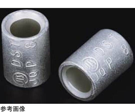 ●ワイヤロープ端部のバラケを防止するアルミ製スリーブです。●材質：アルミ●適合ワイヤ径（mm）：3●L（mm）：8.5●d（mm）：3.4●D（mm）：5.4●T（mm）：1●注意事項●▼※荷重をかける用途での仕様は不可です。●画像は代表画像となります。●コード番号：0629-01103