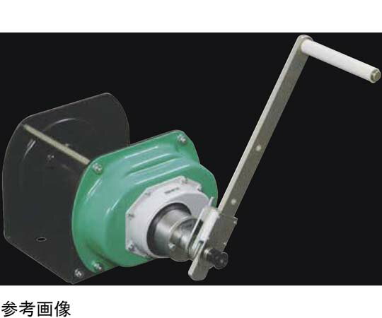 ふじわら PRWシリーズ 手動ウインチ（ラチェット式）最大荷重ドラム1層目：500 ドラム最外層6層目：262kg 1台 PRW-500N