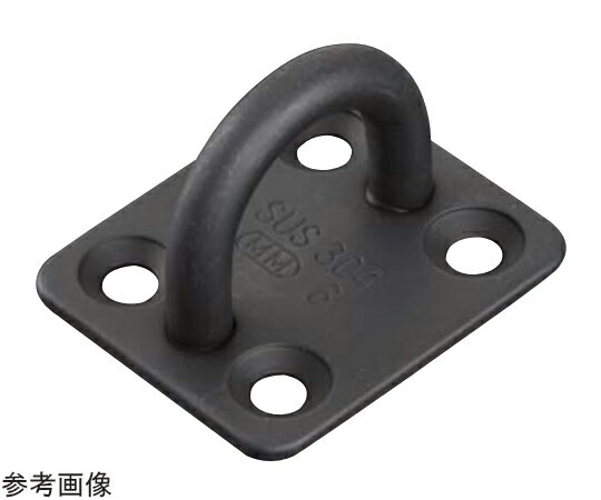 ふじわら ブラックアイプレート(黒ツヤ消し セラミックコート) 1個 IP-6B