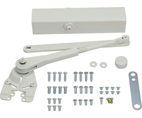 リョービ 取替ドアクローザ ホワイト 1個 S-202PWH(4.0)