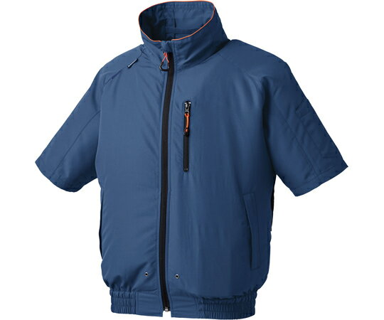 アタックベース 半袖ジャケット 4L ネイビー 1枚 055