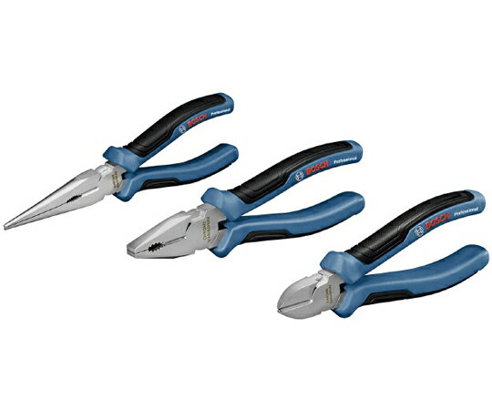 BOSCH ペンチ・ラジオペンチ・ニッパー3種セット 1個 1600A016BG