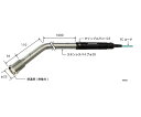 安立計器 耐久形高温表面用温度センサ HHTシリーズ ISO書類一式付き -50〜800℃ パイプ形状:45° Kタイプ 1本 HHT-42K-10-TC1-A...