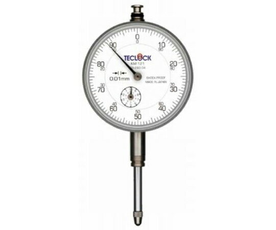 テクロック ダイヤルゲージ 20mm 1個 0806