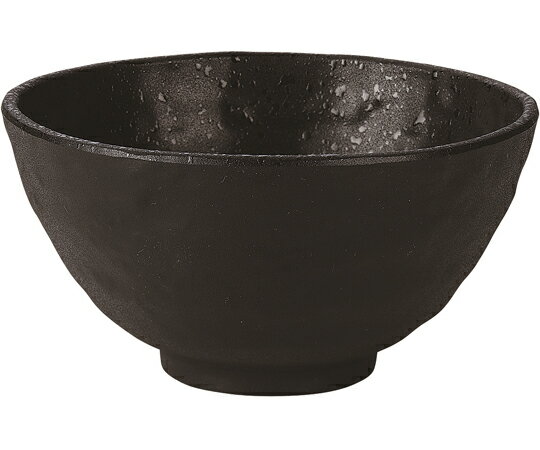 福井クラフト 飯椀　黒乾漆クリヤータタキ塗 φ118mm 1個 50021869