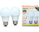 アイリスオーヤマ LED電球 E26 広配光タイプ 2個セット 電球色 40形相当(485lm) 1個 LDA5L-G-4T6-E2P