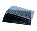 Porvair テストプレート 96well 平底 P.S製 フタ付 ブラック(cellculture用) 1セット(100枚×4個入) 1セット(100枚×4...