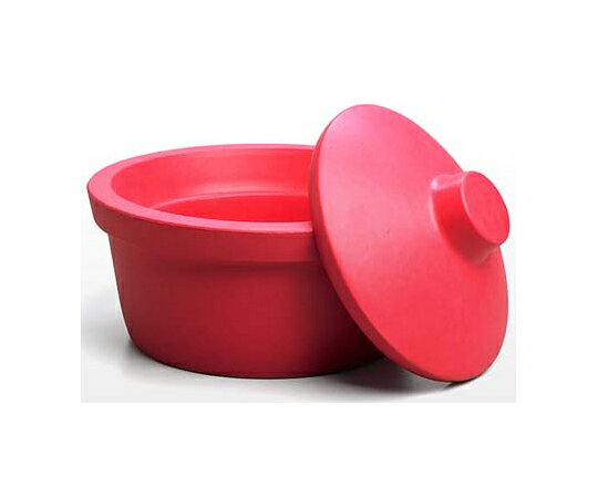 biocision TruCool Round 2.5L Ice Bucket with Lid レッド 1個 BCS-115-25R