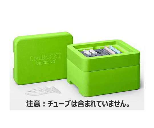 biocision CoolBox XT PCR-Strip Workstation 0.2mlx48本・1.5/2mlx12本 グリーン 1式 BCS-572