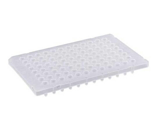 GUNSTER リアルタイムPCRプレート 96well ハーフスカート 0.1ml ナチュラル 1セット（50枚×4個入） 1セット(50枚×4個入) MB-Q96-LBR
