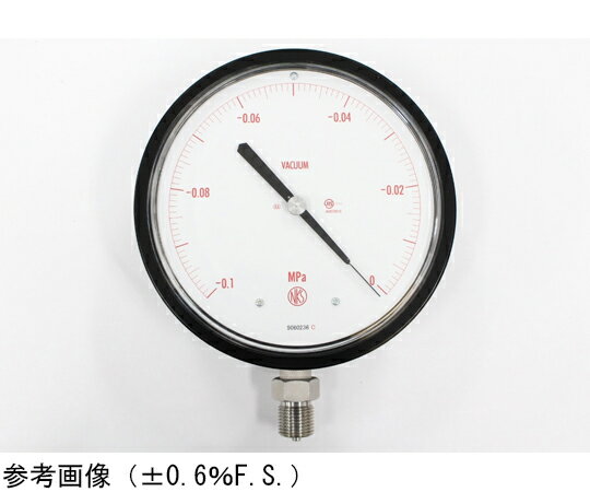 長野計器 0.6級圧力計（150Φ） -0.1〜0MPa 1個 GA21-243