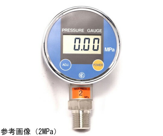 ●GC64電池式圧力計は、半導体歪ゲージセンサを搭載したことにより、接ガス面積をブルドン管式と比べ低減させたことを（当社比1/5）特長としています。また、耐振動、耐衝撃に優れ、気体液体等、幅広い用途に使用できます。●大きさ（mm）：Φ50●...