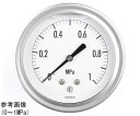 長野計器 グリセリン入圧力計(100Φ) 2MPa 1個 GV47-133