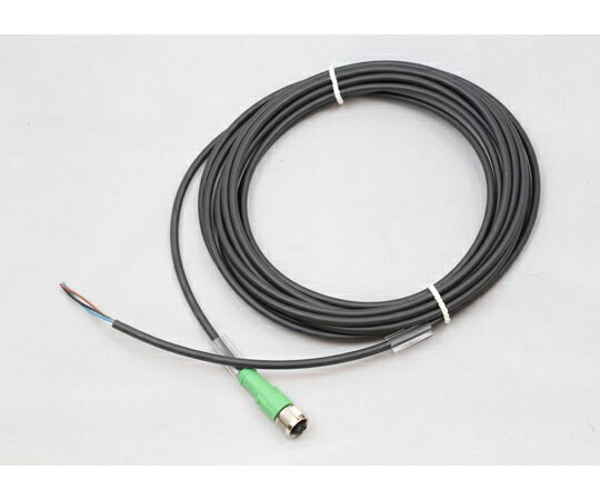 長野計器 M12コネクタ付ケーブル PURケーブル ストレート 5m 1個