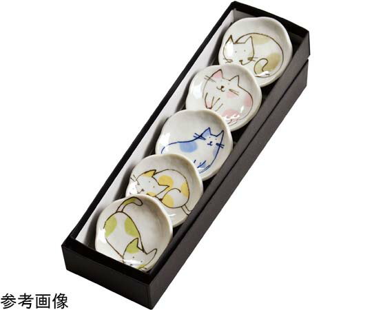 ヤマコー にゃんこ皿 セット 1セット(5枚入) #80194