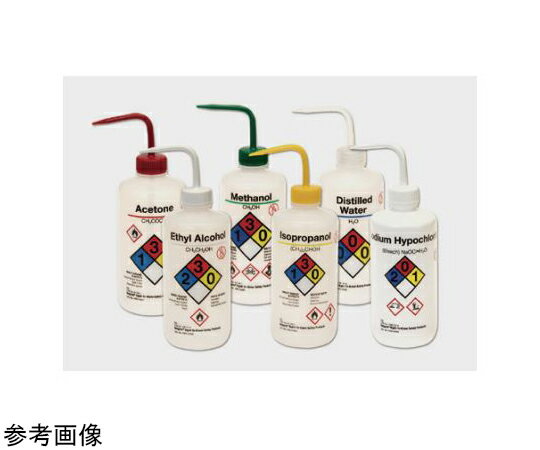 Thermo　Scientific　Nalgene 薬品識別洗浄瓶 イソプロパノール 1000mL 1箱(4本入) 2425-1004JP