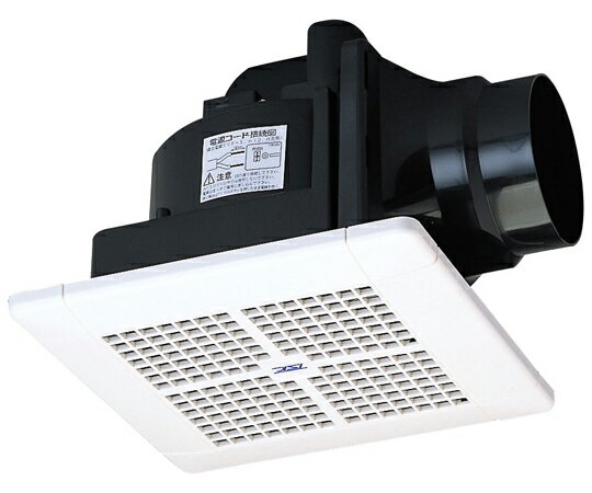 高須産業 天井用換気扇 格子パネルタイプ 開口寸法175mm角 パイプ径Φ100mm 1個 TK-181NS