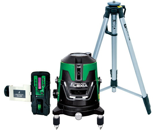 シンワ測定 レーザーロボ LEXIA 41 グリーン 受光器・三脚セット 1セット 70854