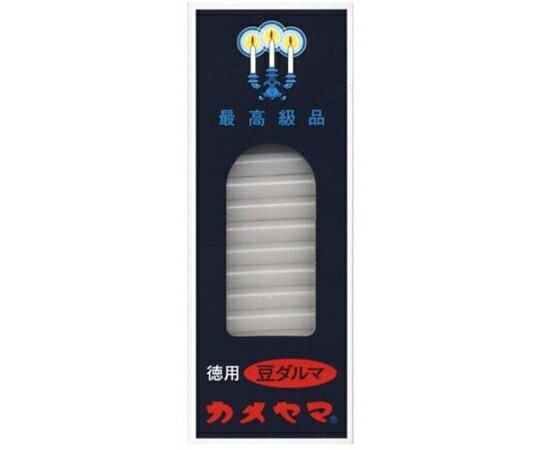 カメヤマ カメヤマ 小ローソク 徳用豆ダルマ 225g 約126本入 1箱