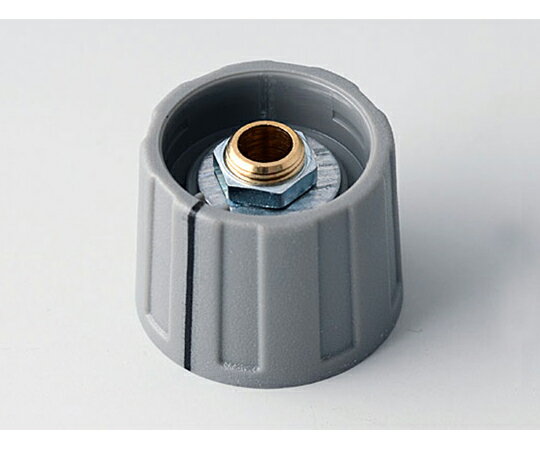 OKW ラウンドノブ W20×H15.5×D20mm 0.064kg グレイ 10個入 1式(10個入) A2620068