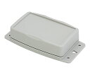 Pactec プラスチックケース W90×H39.3×D173.8mm ライトグレイ 1個 OD45