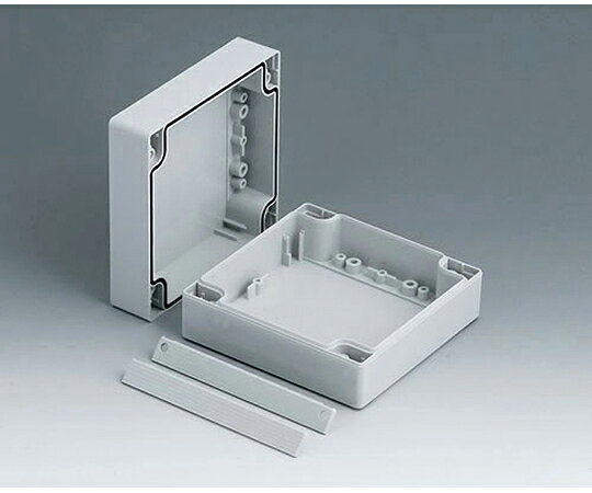 OKW ロブストボックス W120×H60×D120mm 0.288kg ライトグレイ 1個 C2012121