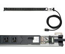 大和電器 コンセントバー取付金具付 (100V 20A 24口) W29.5×H1400×D73.5mm 1本(4)