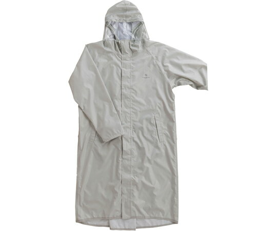 THE ROOTS リュックインレインコート ライトグレー M 1個 ARG-211