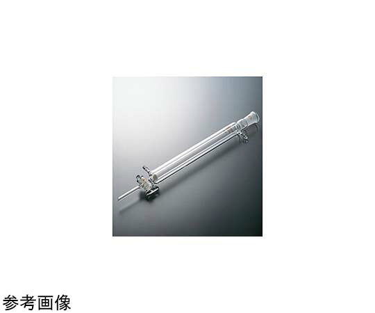 コスモスビード（VIDTEC） ジャケット付クロマト管 フィルターG-2 PTFEC付 透明摺 内径12mm 1個 2427-02-2