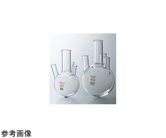 ●側管直立形●※球径は丸底フラスコと同じです。●容量：5000mL●中管外径：150mm●側管外径：120mm