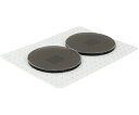 和気産業 防振・滑り止めゲル 40mm 丸 2枚入 1セット(2枚入) BGL-004