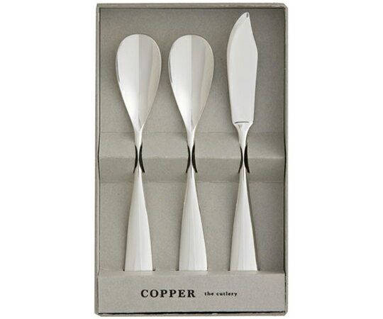 ť COPPER the cutlery ꡼ॹס2ܡХʥա1 3pcå С 1 CIB-3SVm...