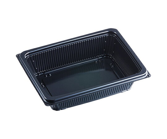 エフピコ 弁当容器 DLV角 本体 19-14（47）MSD 黒 50枚入 1パック(50枚入) 004468694