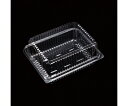 デンカポリマー 食品容器 嵌合フードパック サンドイッチ用 OPSH-6 50枚入 1パック(50枚入) 004420745(4)