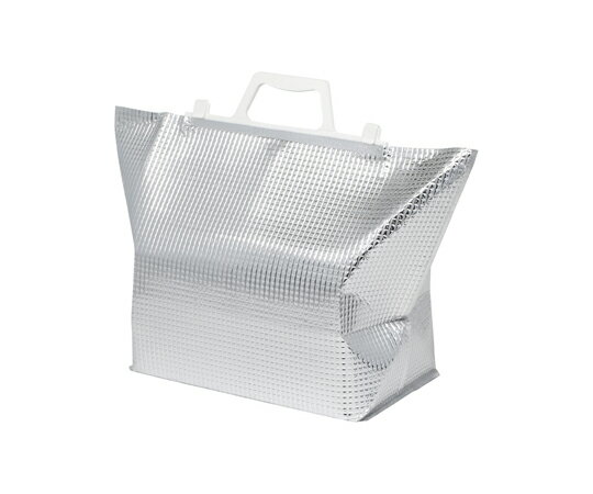 モロフジ 手提げ保冷角底袋 小 白取手 10枚入 1パック(10枚入) 004712143