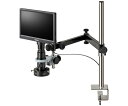 ホーザン マイクロスコープ(モニター付)13〜92倍 1セット L-KIT961