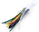 収縮チューブセット φ2mm×6色 24本入 1箱(24本入) HS020024OC-160*2